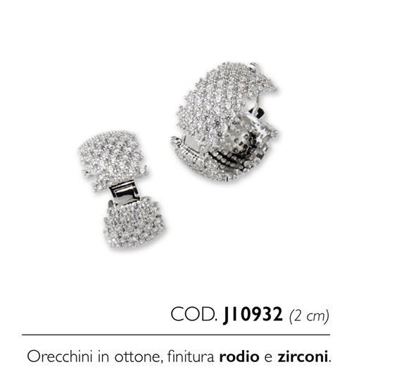 Orecchini Sovrani Donna in Ottone J10932 - J10932